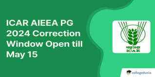 ICAR AIEEA PG 2024 Correction Window Open till May 15; Check Direct Link Here